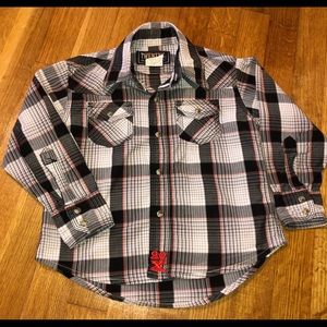 TwentyX boys 3/4T Western shirt